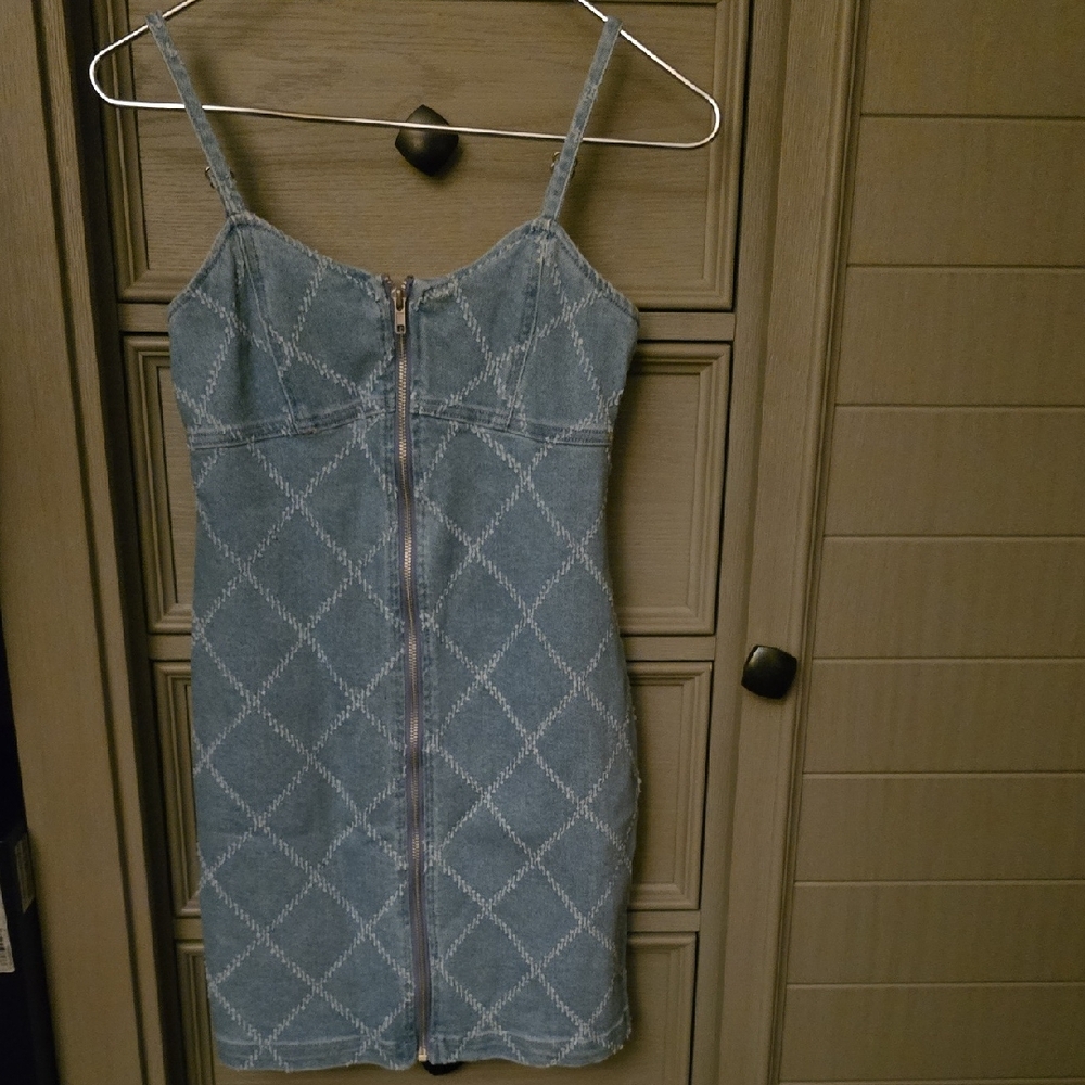Forever 21 Blue Denim Dress Size Small